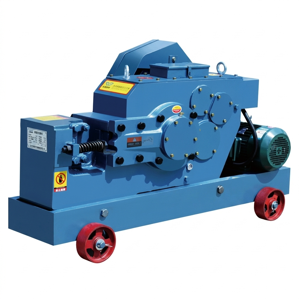 Industrial Steel Bar Cutting Machine Heavy Duty TMT Rod Cutter for Construction Work