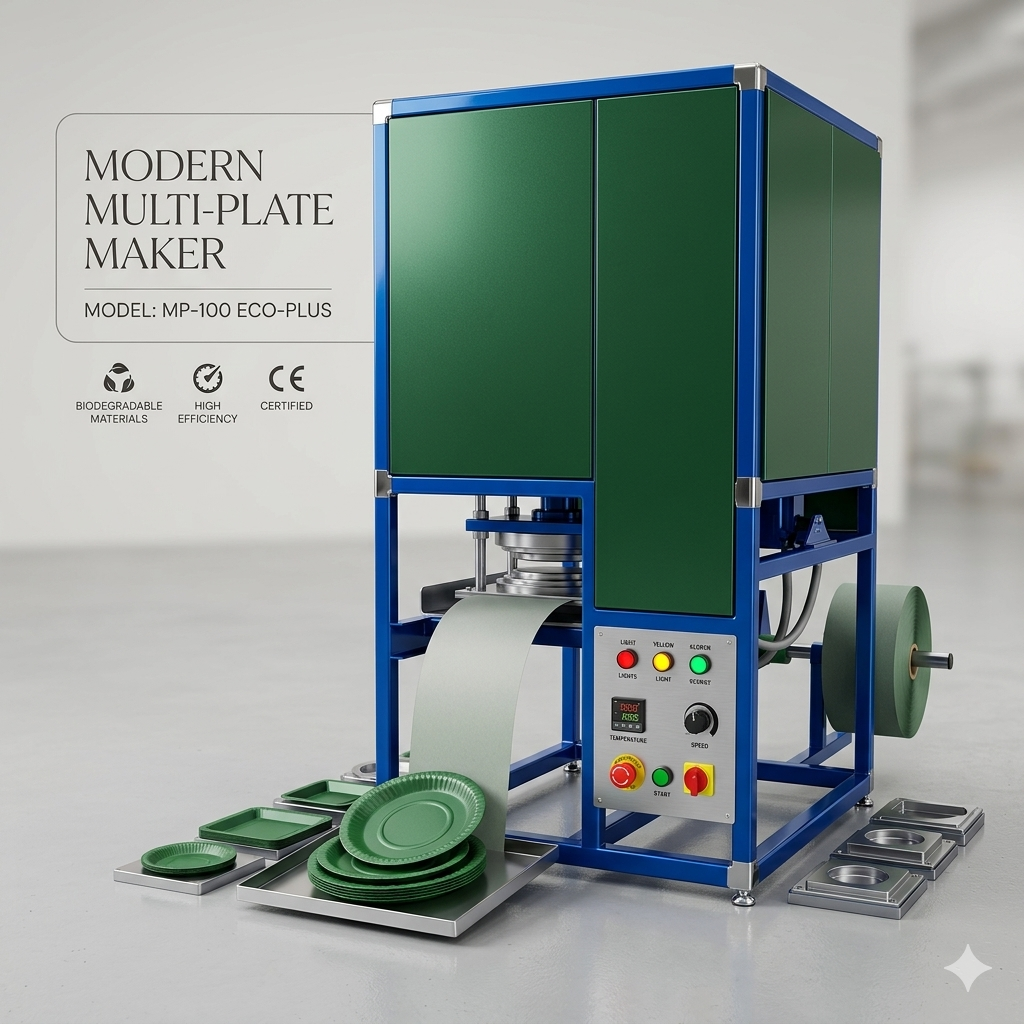 High Speed Dona Pattal Making Machine