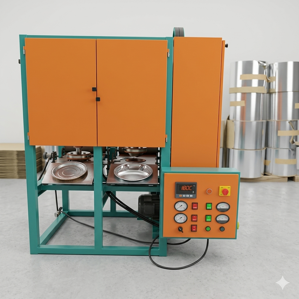 Aluminium Foil Dona Making Machine