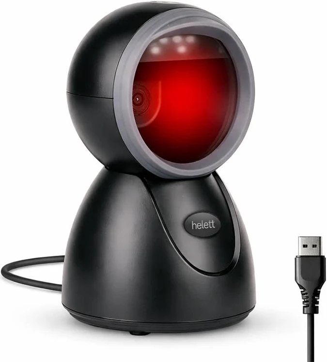 Automatic Barcode Scanner Machine for Retail and Billing