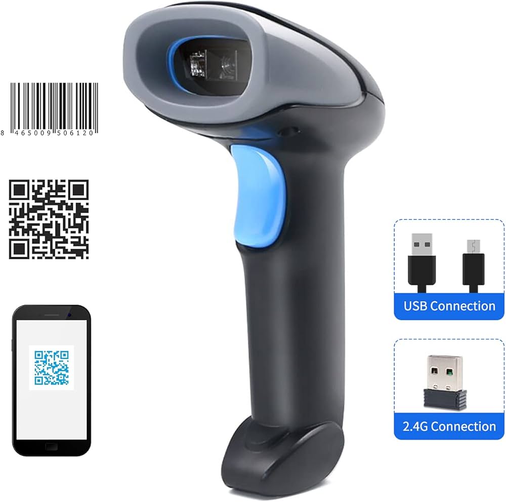 QR Code and Barcode Scanner Machine for Billing and Inventory