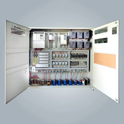 Semi Automatic PLC Control Panel Base Material for Industrial Machine Automation