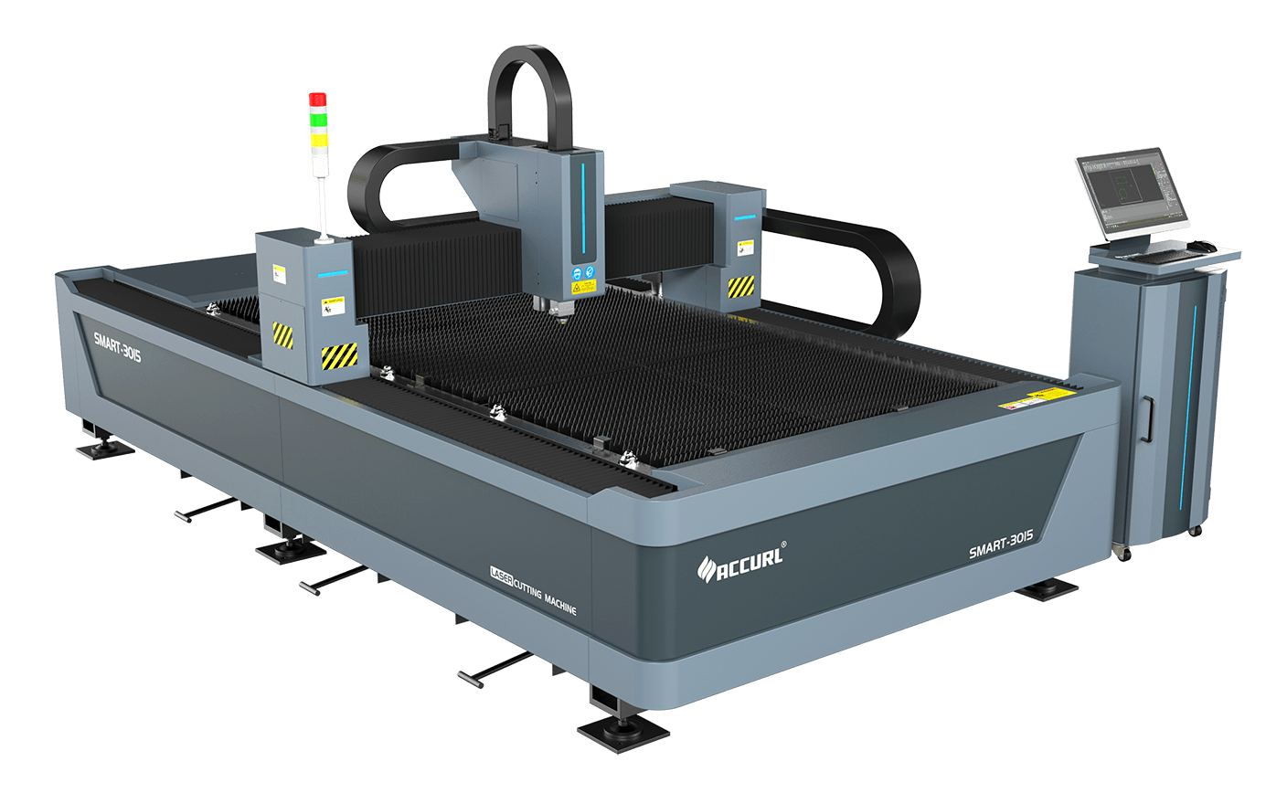 1.5kW Fiber Laser Cutting Machine for Metal Sheet Processing CNC Industrial Cutter