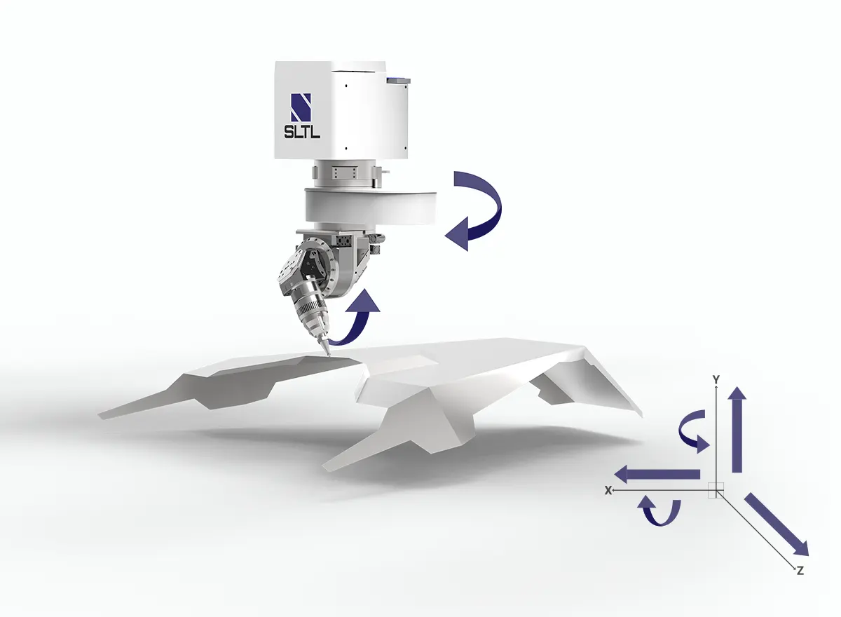 3D Laser Cutting Machine | 5 Axis Robotic Fiber Laser Cutter